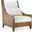 Raleigh Club Chair In Driftwood