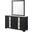 Rangley Dresser Mirror In Black