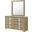 Rangley Dresser Mirror In Driftwood