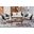 Ransin 4Pc Living Set in Beige PAT7074B-2BX