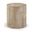 Rapallo Concrete Indoor and Outdoor End Table In Beige