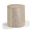 Rapallo Concrete Indoor and Outdoor End Table In Travertine