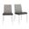 Rasmus Side Chair Set of 2 In Charcoal Gray