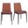 Rasmus Side Chair Set of 2 In Saddle Brown