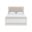 Ravalori Queen Upholstered Panel Bed In White