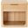 Raylie 1 Drawer Wood Nightstand In Natural