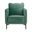 Reale Chair In Black and Green