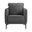 Reale Chair In Grey and Black