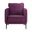 Reale Chair In Purple and Black