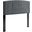 Rebecca Charcoal Performance Velvet Full / Queen Headboard