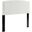 Rebecca White Performance Velvet Full / Queen Headboard