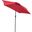 9 Ft Alum Patio Umbrella with Crank In Red