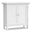 Redmond Solid Wood Low Storage Cabinet In White