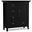 Redmond Solid Wood Medium Storage Cabinet In Black