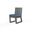 Redondo Armless Dining Chair in Spectrum Indigo
