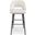 Reed Bar Height Stools Set of 2 In White
