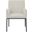 Reeves Chenille Fabric Dining Chair Set of 2 In Matte Black