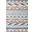 Reflect Multicolor Cadhla Vintage Abstract Geometric Lattice 5x8 Indoor and Outdoor Area Rug