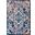 Reflect Multicolor Primrose Ornate Floral Lattice 5x8 Indoor/Outdoor Area Rug R-1179B-58