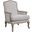Regal Taupe Accent Chair