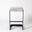Regan High Bar Stool With Grey Hair On Hide Graphite In Black