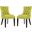 Regent Wheat Grass Dining Side Chair Fabric Set of 2 EEI-2743-WHE-SET