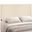 Region Ivory King Upholstered Fabric Headboard