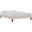 Reign Twin Performance Velvet Platform Bed Frame In Pink