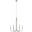 Rekindle Polished Nickel 6-Light Chandelier