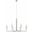 Rekindle Polished Nickel 8-Light Chandelier
