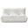 Relax 54.75 Inch Velvet Upholstered Loveseat In Cream