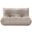 Relax 54.75 Inch Velvet Upholstered Loveseat In Taupe
