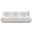 Relax 77.75 Inch Velvet Upholstered Sofa In Cream