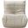 Relax Vegan Leather Upholstered Chair In Cream