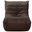 Relax Velvet Upholstered Chair In Brown