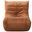 Relax Velvet Upholstered Chair In Cognac