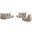 Relax Velvet Upholstered Living Room Set In Taupe