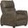 Relaxer Power Lay Flat Recliner with Power Adjustable Headrest In Taupe