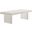 Relic Concrete Textured Coffee Table In White
