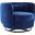 Relish Performance Velvet Swivel Chair In Navy