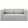 Relle Channel Tufted Boucle Upholstered Loveseat In Newsprint