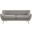 Remark Light Gray Upholstered Fabric Sofa