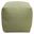 Remi Wool Pouf In Sage Green
