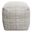 Remi Wool Pouf In Salt and Pepper
