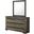 Remington Dresser Mirror In Gray and Ebony