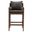 Remington Wood Bar Stool In Charcoal