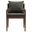 Remington Wood Dining Armchair In Charcoal