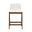 Remix Counter Stool In Cream and Brown