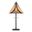 Ren 30 Inch Table Lamp In Brown and Cream