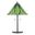 Ren 30 Inch Table Lamp In Oil Rubbed Bronze and Green